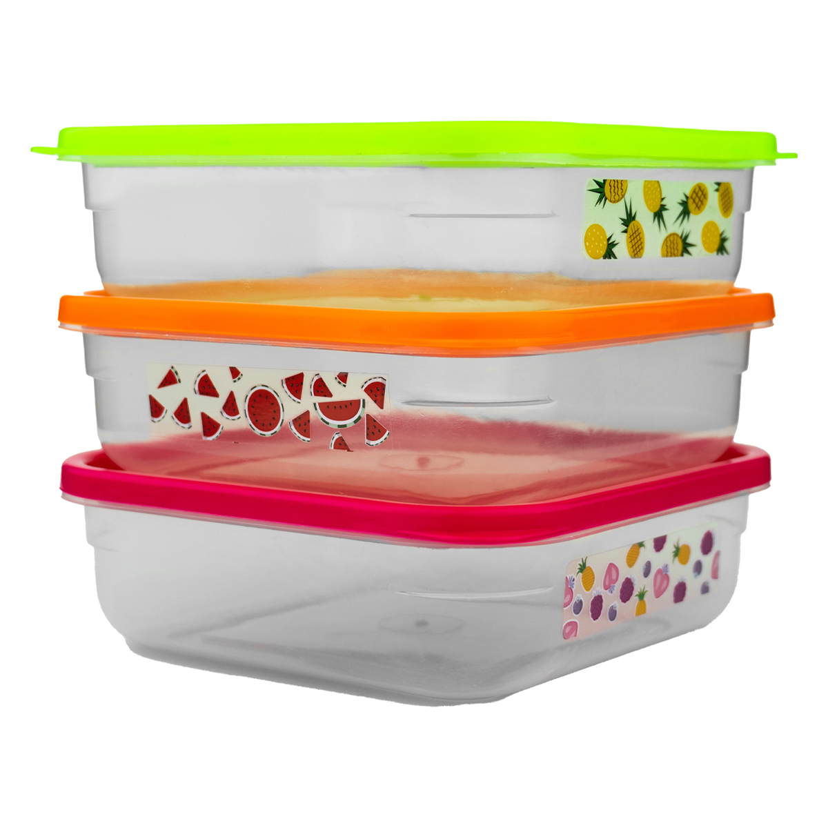 Hermético cuadrado grande bajo