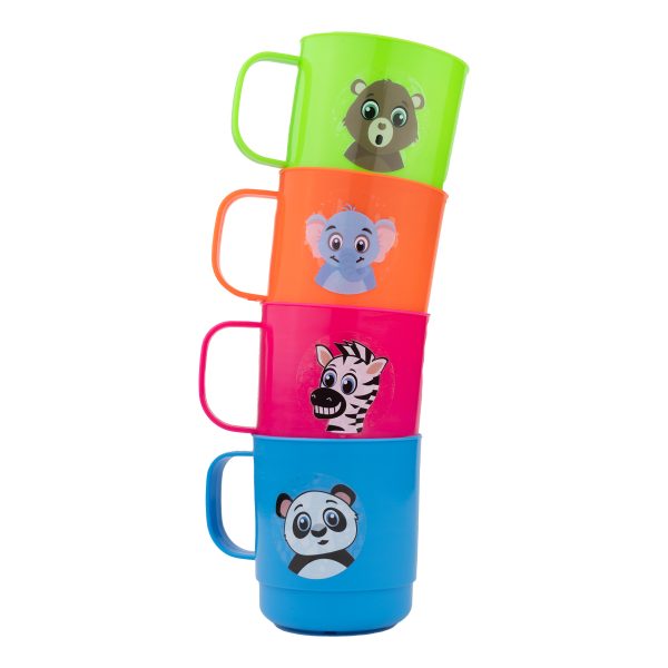 Juego de 4 tazas decoradas - Imagen 2
