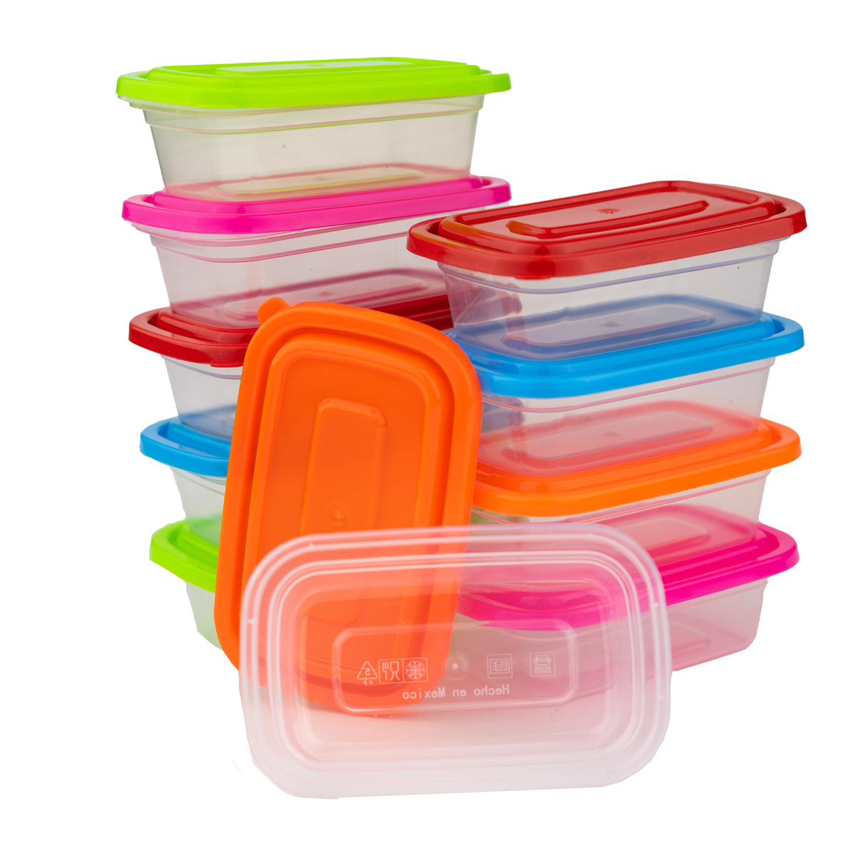 Set de 10 herméticos rectangulares #11 - Imagen 3